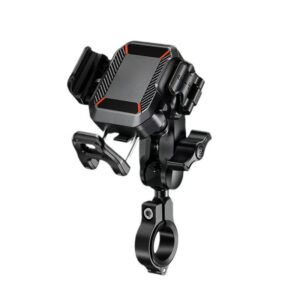 phone holder with shock absorber