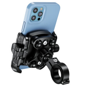 phone holder with shock absorber